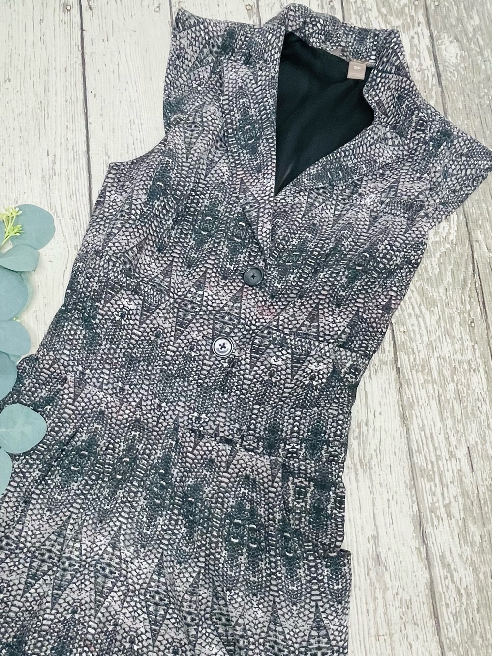 Charlie Jade Print Sleeveless Jumpsuit